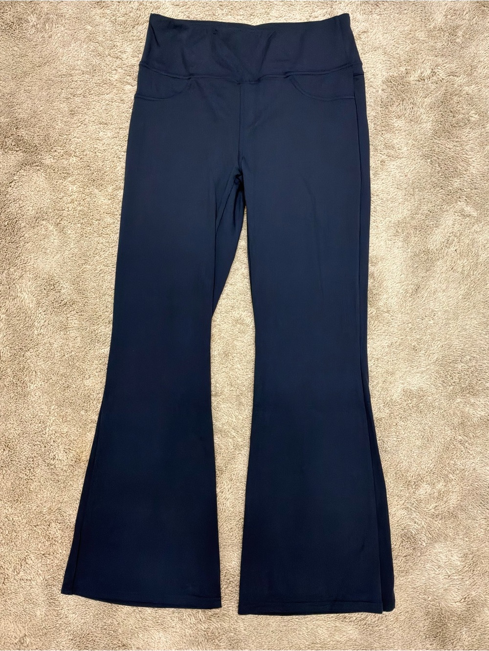 HALARA Navy Bootcut Flare Pants